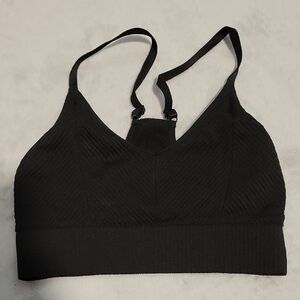 PINK Victoria's Secret Black Sports Bra